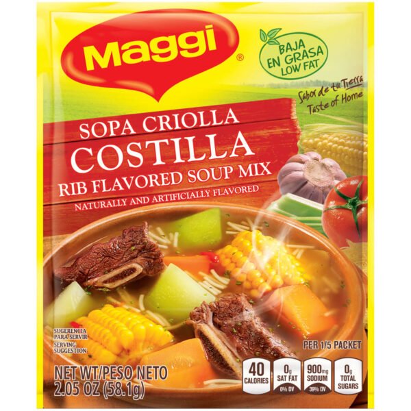 MAGGI Sopa Criolla Rib Soup Mix (2.05 oz Packet)