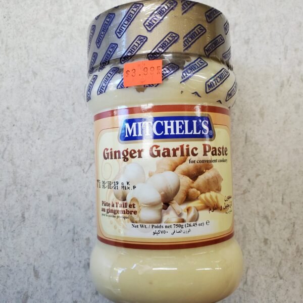 MITCHELL'S Ready-to-Use Ginger Garlic Paste (750g)