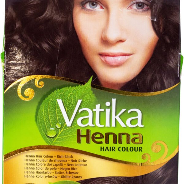 Vatika Henna Natural Black Hair Color (60gm)