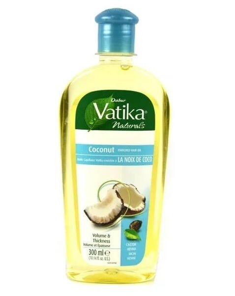 Dabur Vatika Coconut Enriched Hair Oil (Volume & Thickness) 300ml