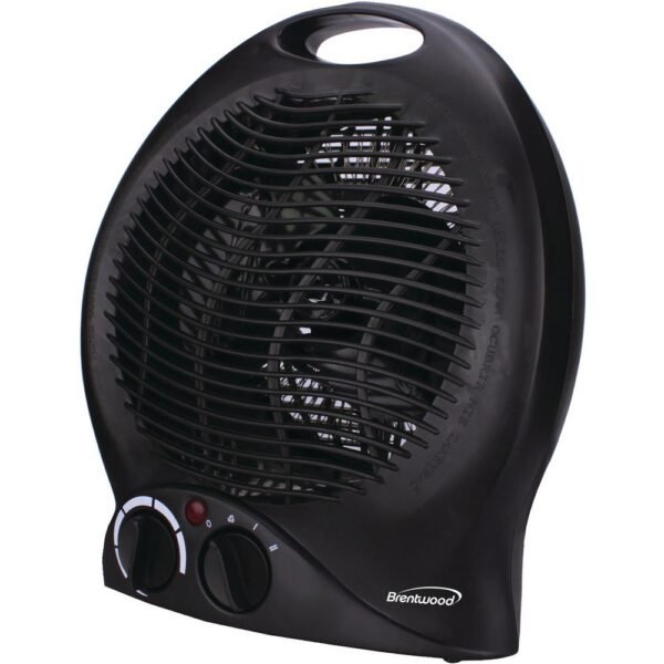 Brentwood 1500W Electric Portable Space Heater and Fan