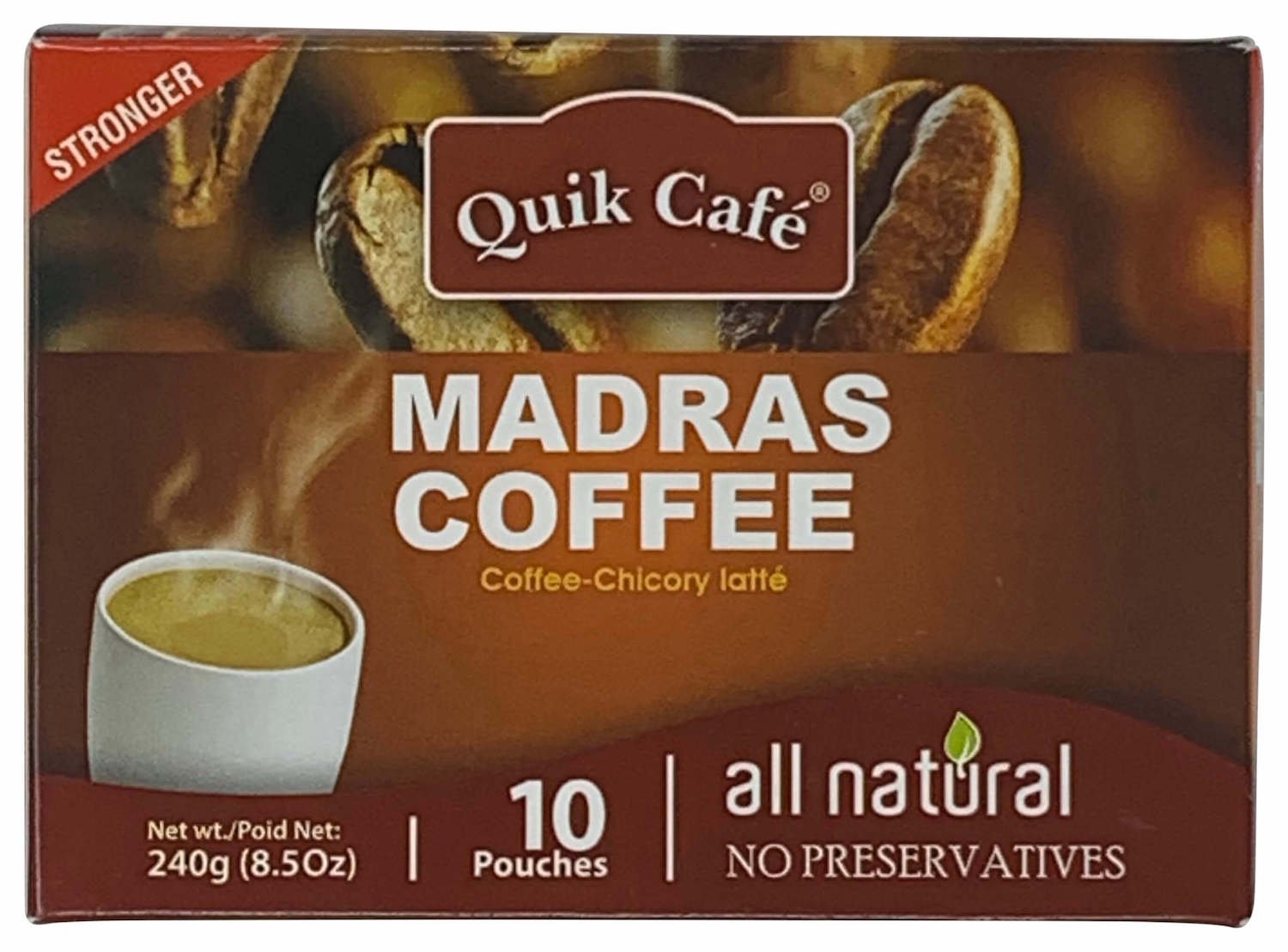 coffee-instant-madras-quikcafe Quik Cafe All Natural Madras Instant Coffee - Image 1