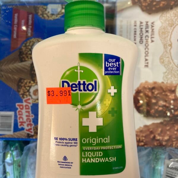 DETTOL Original Liquid Handwash (200 ml Pump Bottle)