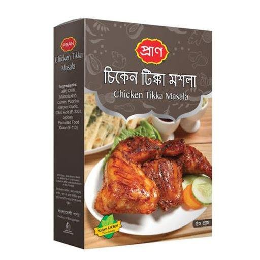 pran_chicken_tikka_masala PRAN Chicken Tikka Masala Mix (50gm Packet) - Image 1