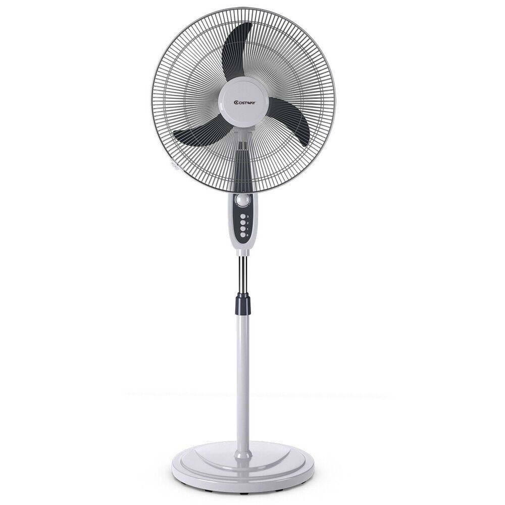 s-l1000_mWFlisr 18-Inch Quiet Pedestal Fan with 3 Speed Settings - Image 1