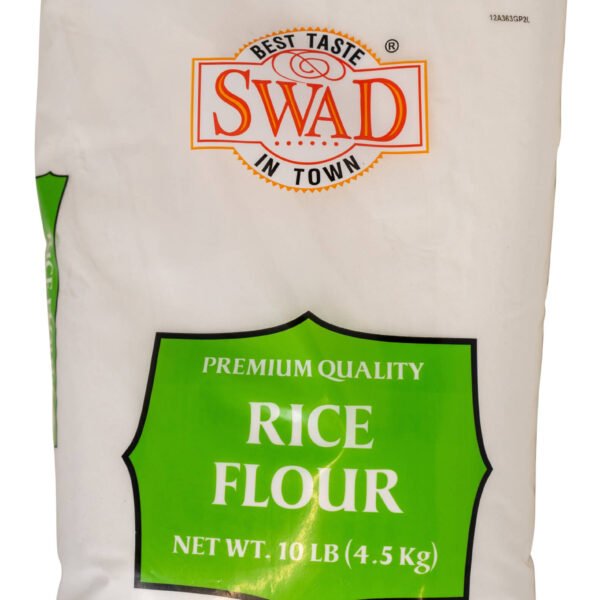 Swad Rice Flour (Chawal ka Atta) – 10lb Bulk Bag