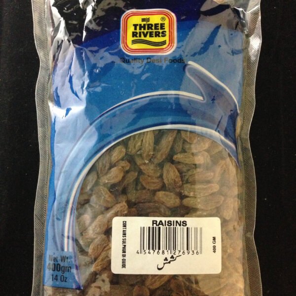 Three Rivers Black Raisins – 7 oz Pack