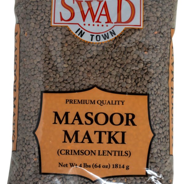 Swad Masoor Whole (Whole Red Lentils) – 4 lb