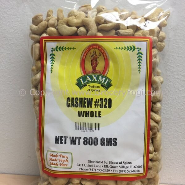 Laxmi Whole Cashews (1.76 lb / 800 g)