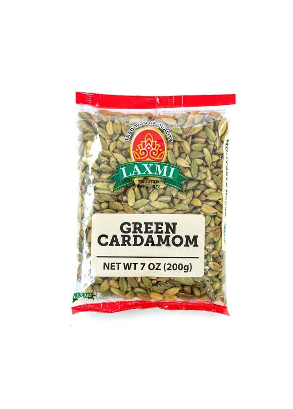 laxmi_green_cardamom_7oz Laxmi Green Cardamom (Elaichi) – 7 oz - Image 1